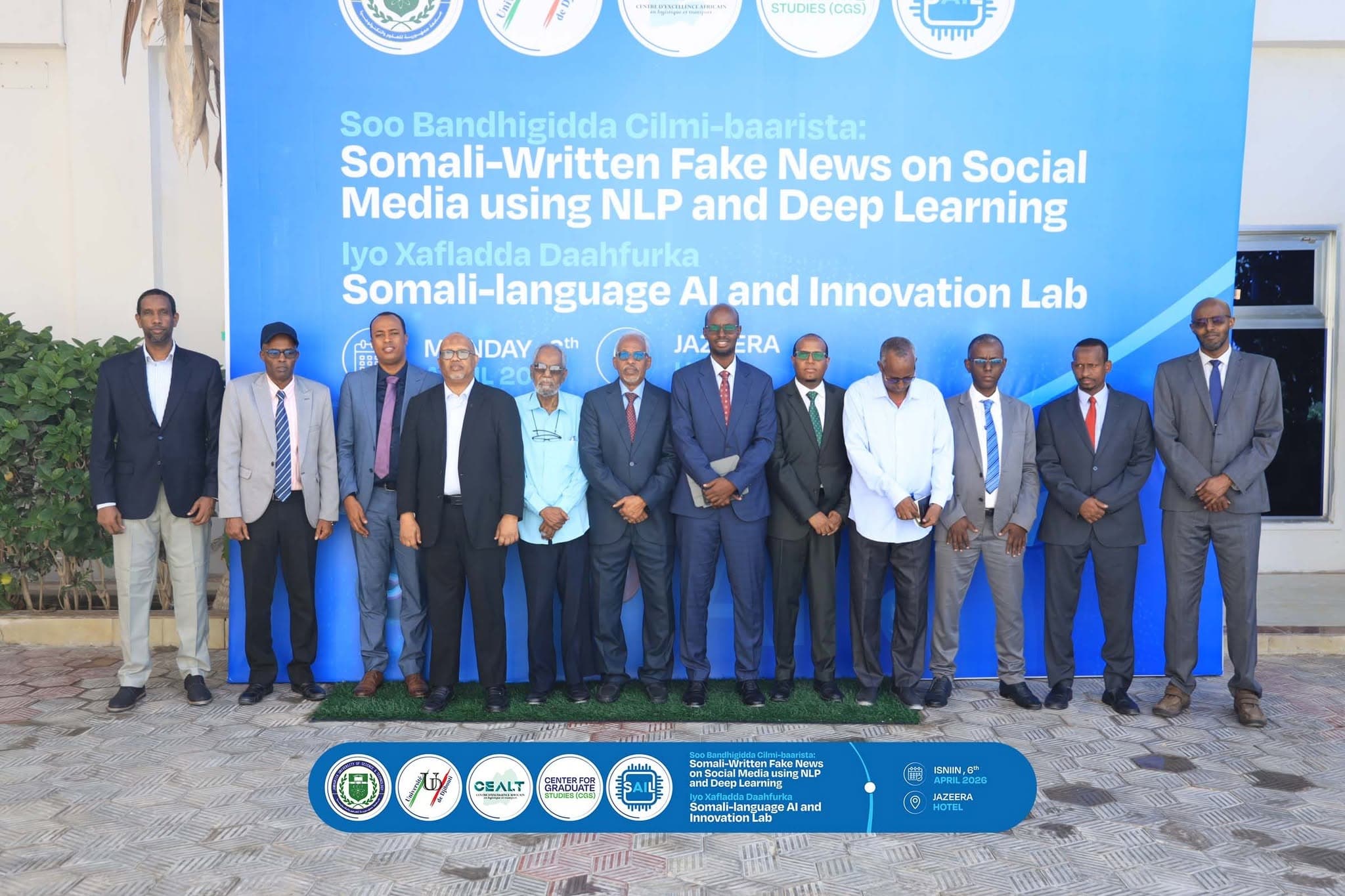 Successful Closing Ceremony Held for Somali-Written Fake News Detection Research Project