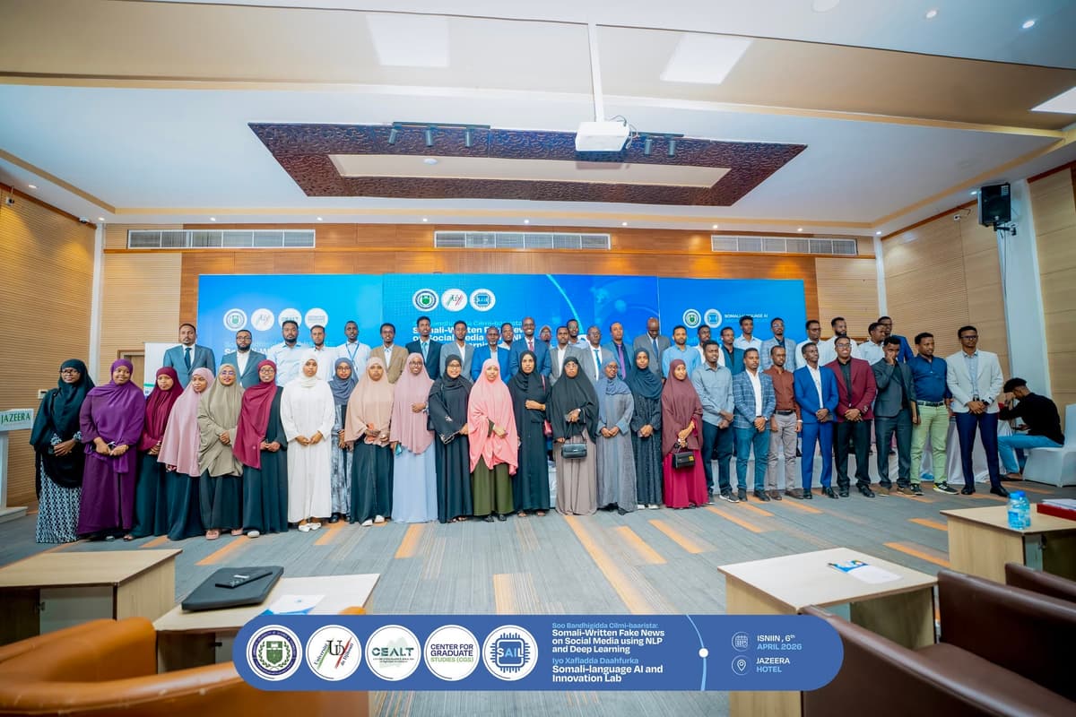 Successful Closing Ceremony Held for Somali-Written Fake News Detection Research Project